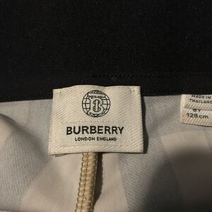 Girls burberry leggings size 8